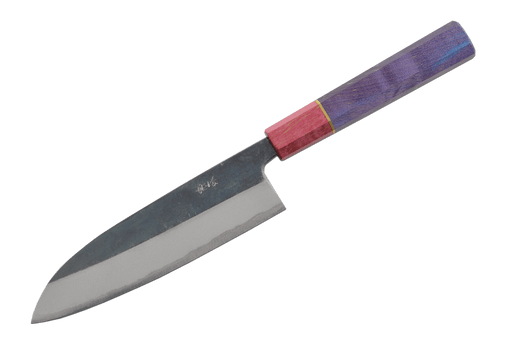 Muneishi Custom Ao Santoku 170mm - Kakushin