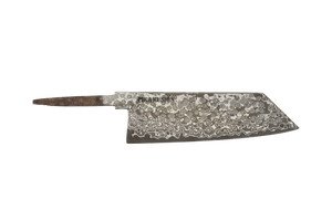 Nickel Rain-Drop Damascus 52100 Tall-Bunka 180mm (Lame seule)