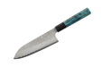 Nigara Hamono AOS Custom Blue Santoku 165mm - Kakushin