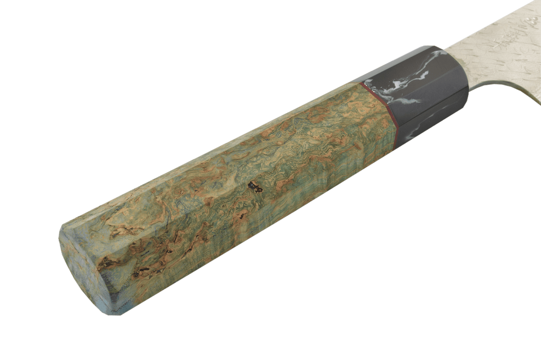 Nigara Hamono Custom SPG STRIX Bunka 170mm - Kakushin