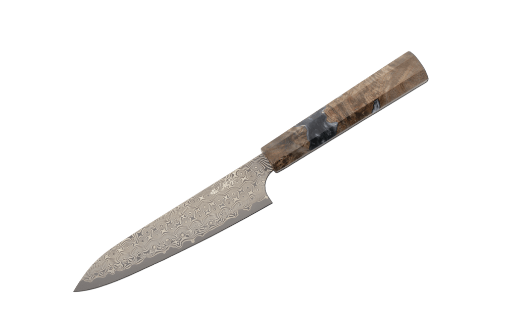 Nigara SG2 Anmon Damascus Stab Epoxy Petty 150mm