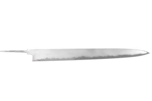 Nihei Takahiro Katana White 2 San-Mai Jihada Sujihiki 400mm (Blade Only) - Kakushin