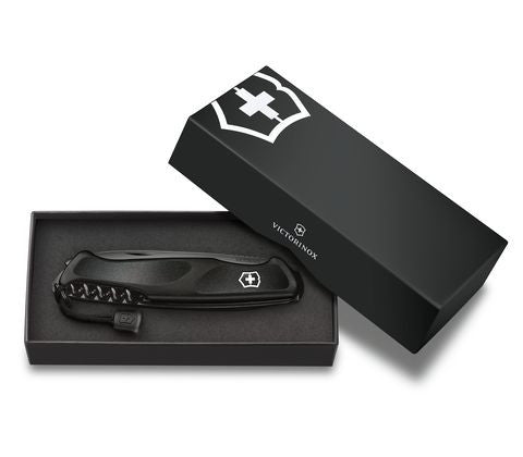 Ranger Grip 55 Onyx Black - Victorinox Swiss Multi Function Knife - Kakushin