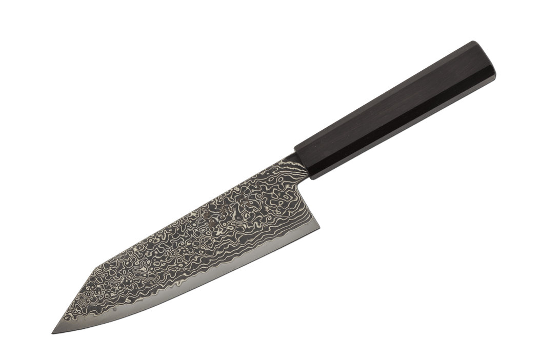 Ryuhyo Kurozome R2/SG2 Damascus Bunka 180mm - Kakushin