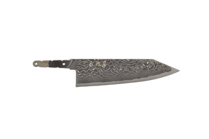 Ryuhyo Kurozome R2/SG2 Damascus Bunka 180mm (Blade Only)