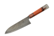 Ryuhyo Kurozome R2/SG2 Damascus Custom Santoku 170mm - Kakushin