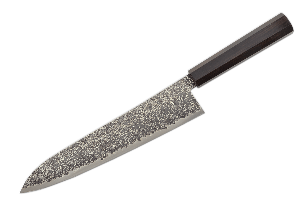 Ryuhyo Kurozome R2/SG2 Damascus Gyuto 210mm