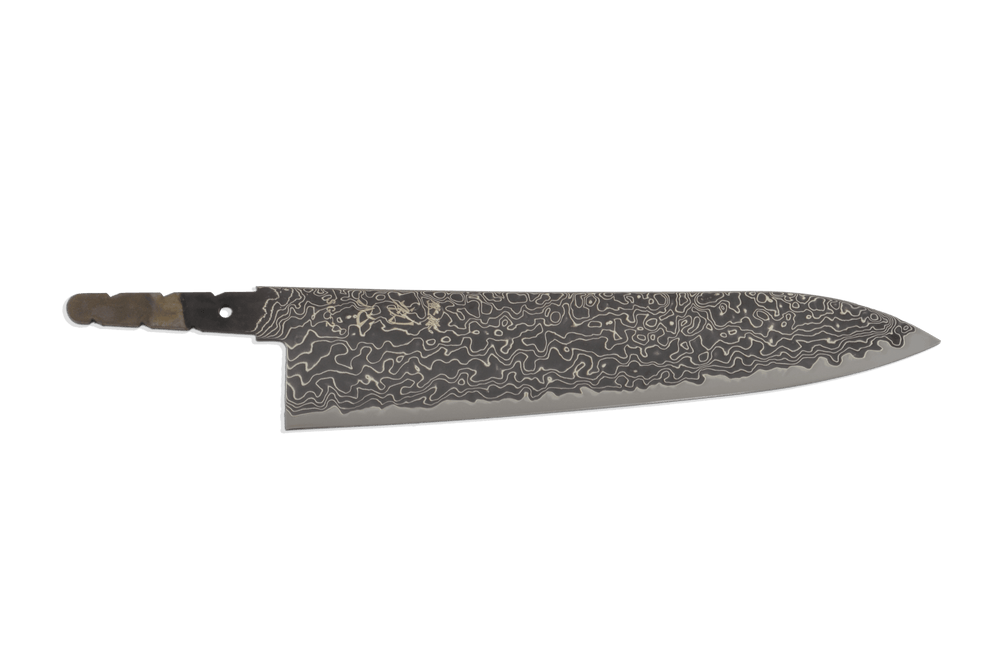 Ryuhyo Kurozome R2/SG2 Damascus Gyuto 210mm (Lame seule)