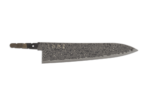 Ryuhyo Kurozome R2/SG2 Damascus Gyuto 210mm (Blade Only)