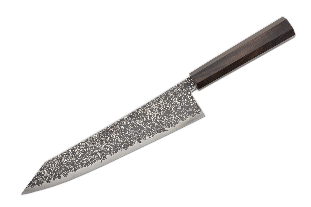 Ryuhyo Kurozome R2/SG2 Damascus Kiritsuke 210mm