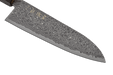 Ryuhyo Kurozome R2/SG2 Damascus Santoku 170mm - Kakushin