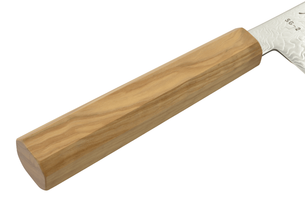 Ryuhyo Migaki R2/SG2 Damascus Kiritsuke 240mm - Kakushin