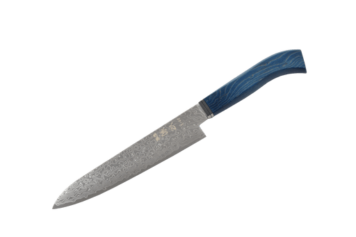 Ryuhyo Migaki R2/SG2 Damascus Western Wa-BMK 3-Pcs Knife Set - Kakushin