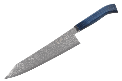 Ryuhyo Migaki R2/SG2 Damascus Western Wa-BMK 3-Pcs Knife Set - Kakushin