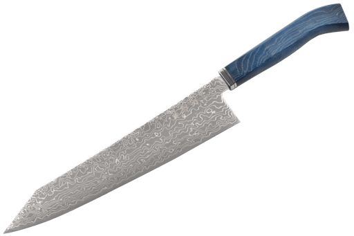 Ryuhyo Migaki R2/SG2 Damascus Western Wa-BMK Kiritsuke 240mm - Kakushin