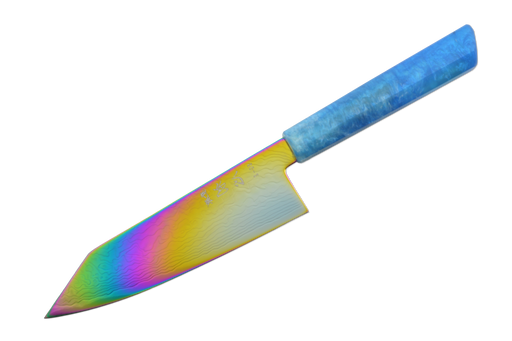 Ryuhyo Rainbow R2/SG2 Custom 161 Damascus Bunka 170mm - Kakushin