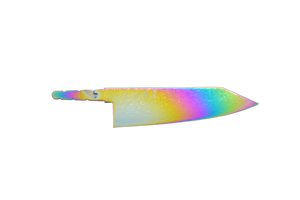 Ryuhyo Rainbow R2/SG2 Damascus Bunka 170mm (Blade Only)
