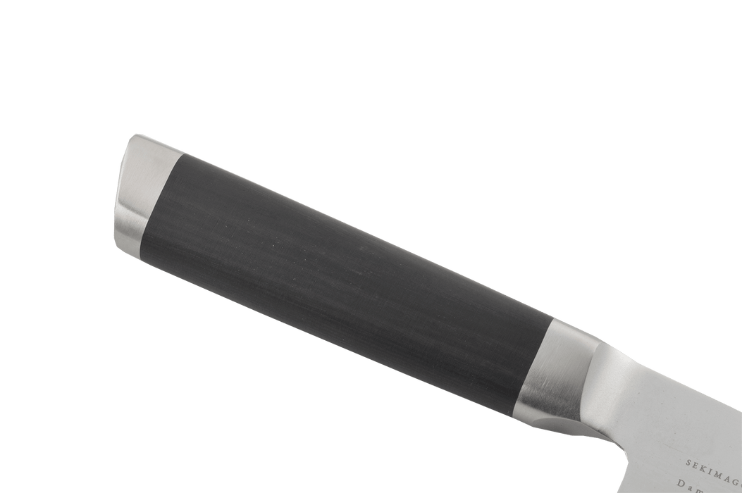 Seki Magoroku Damascus Nakiri 165mm - Kakushin