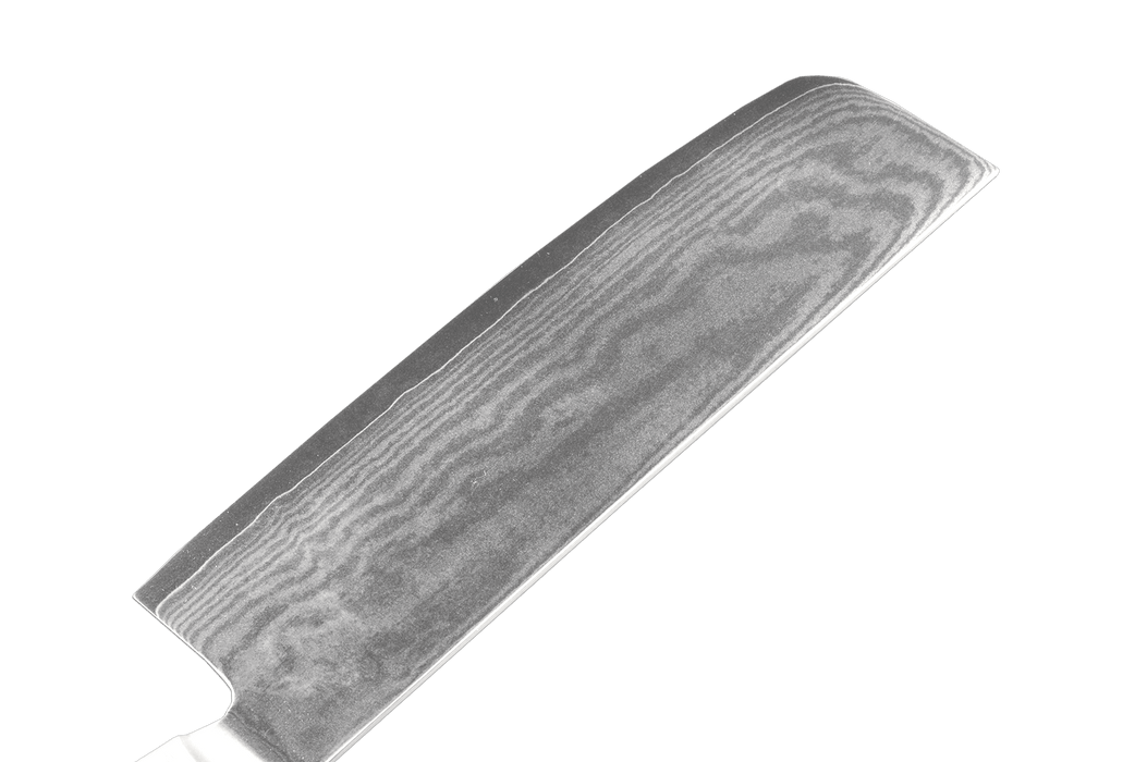 Seki Magoroku Damascus Nakiri 165mm - Kakushin