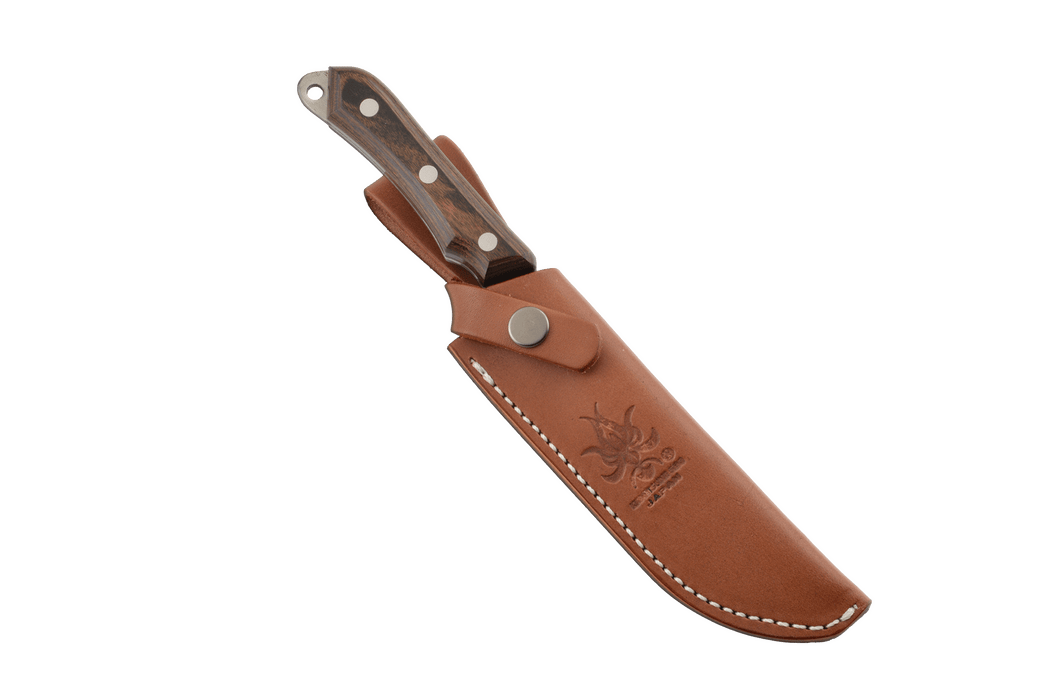 Seseragi Damascus AO Outdoor Hunting Clip Knife 125mm - Kakushin