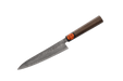 Shigeki Tanaka 33 - Layer R2 (SG2) Damascus Walnut Petty 150mm - Kakushin