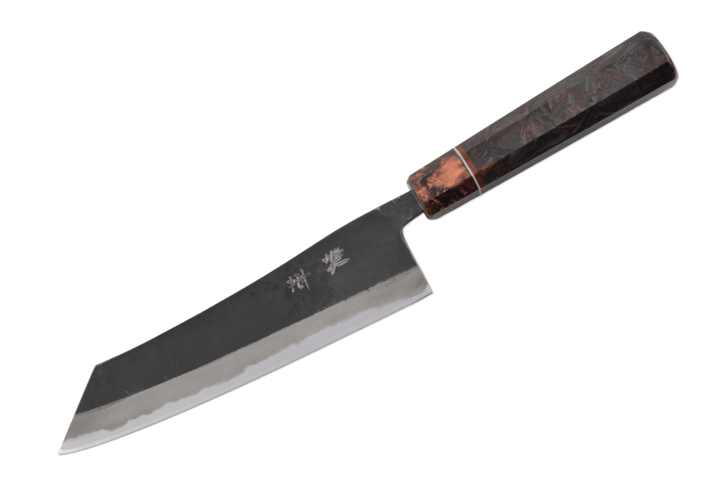 Shinka AO2 Kurouchi Custom Fiber Hakata 180mm - Kakushin