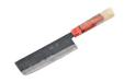 Shinka Custom Amboyna & Pearl AO2 Kurouchi Nakiri 165mm - Kakushin