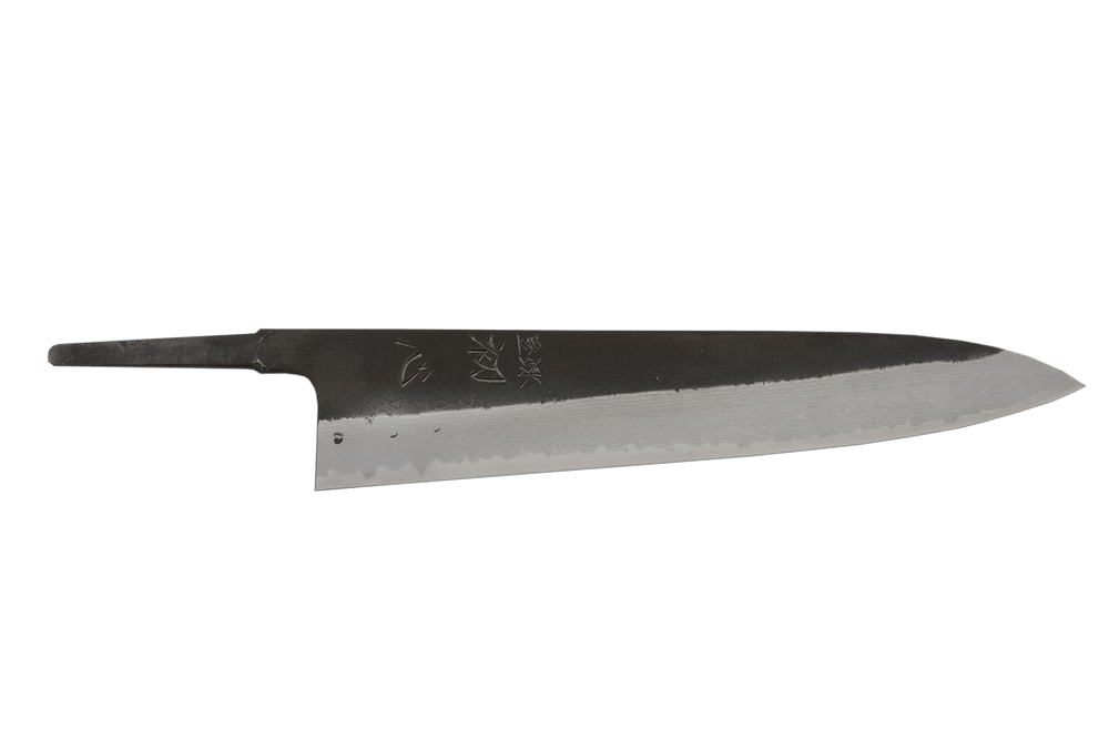 Shinkiro (Takahiro Nihei) AOS Damascus Kurouchi Gyuto 240mm (Blade Only)
