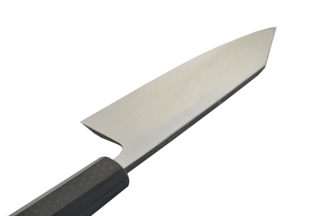 Shirasagi Kurouchi Blue 2 Custom Asahi Kiri - Deba 150mm - Kakushin