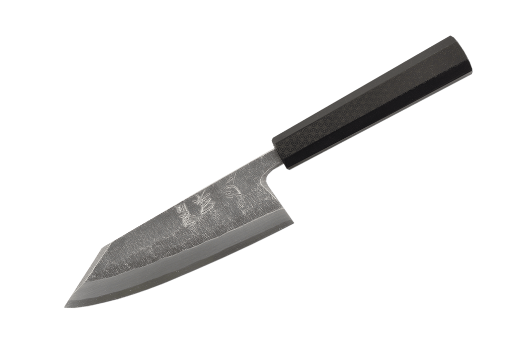 Shirasagi Kurouchi Blue 2 Custom Asahi Kiri - Deba 150mm - Kakushin