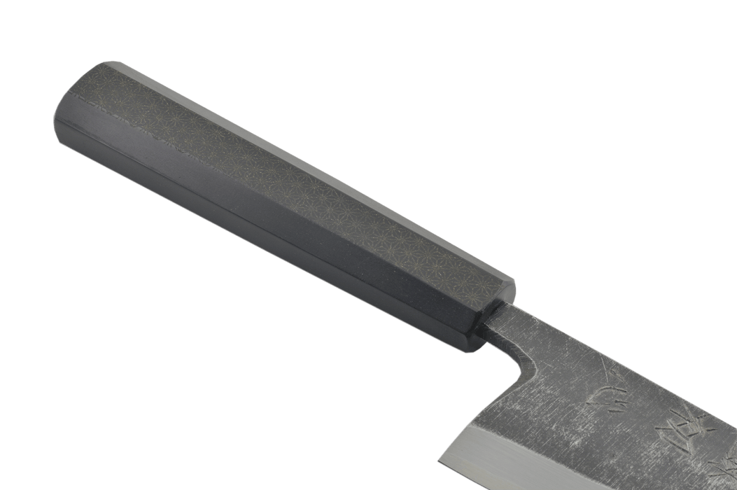 Shirasagi Kurouchi Blue 2 Custom Asahi Kiri - Deba 150mm - Kakushin