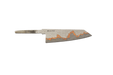 Silver and Black Copper Damascus Honesuki Petty 150mm (Blade Only) - Kakushin