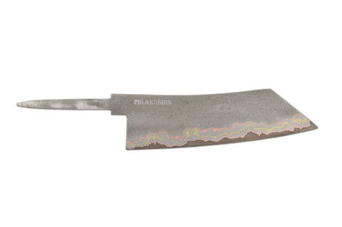 Stainless Damascus Bronze / Copper 52100 Hakata 180mm (Blade Only)