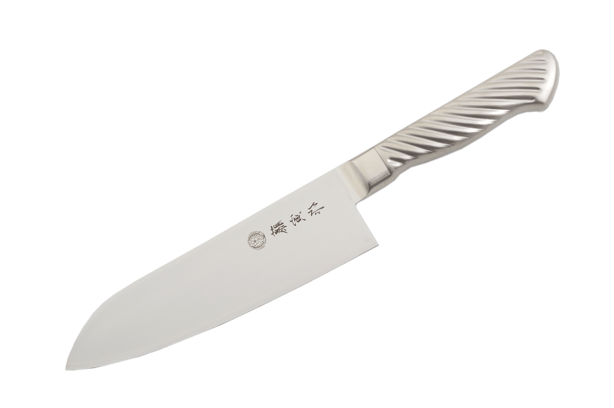 Fujitora 3-Layer Tojiro DP-S | Japanese Chef's Santoku 170mm