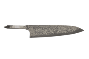 Yorokobi SLD Kurouchi Damascus Gyuto 210mm (Blade Only)