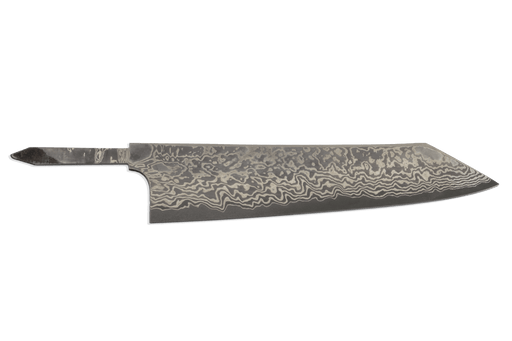 Yorokobi SLD Kurouchi Damascus Kiritsuke 240mm (Blade Only) - Kakushin
