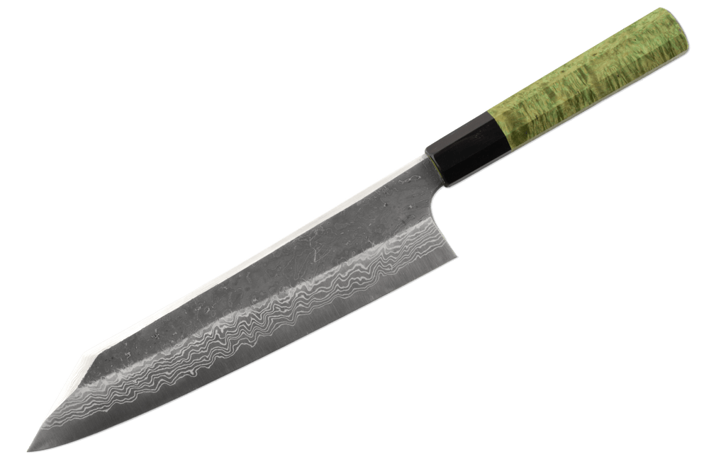 Yorokobi SP SLD BLAST Damascus Custom Kiritsuke 240mm
