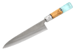 Yoshikane SKD Nashiji Custom White Gyuto 210mm - Kakushin