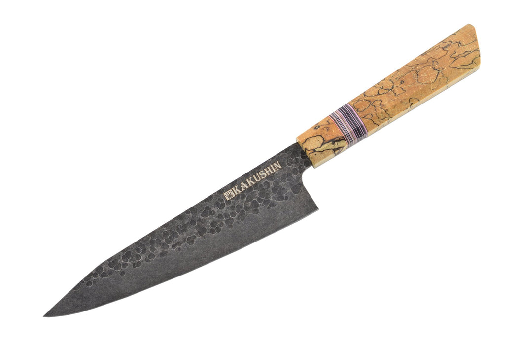 Zhenjun Spalting Kiritsuke 180mm - Kakushin