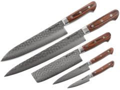 Hanmā Ensemble de Couteaux Complet 5-Pcs Ensemble