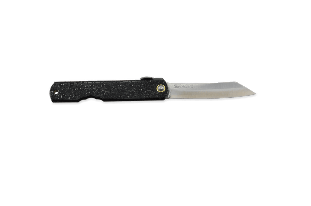 Higonokami Black Water Drop Couteau de Poche 75mm