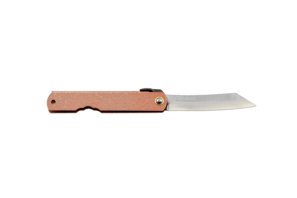 Higonokami Pink Water Drop Pocket Knife 75mm