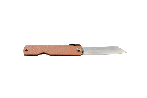 Higonokami Pink Water Drop Pocket Knife 75mm - Kakushin