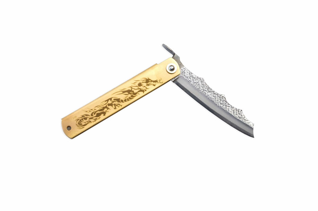 Brass Higonokami Pocket Knife