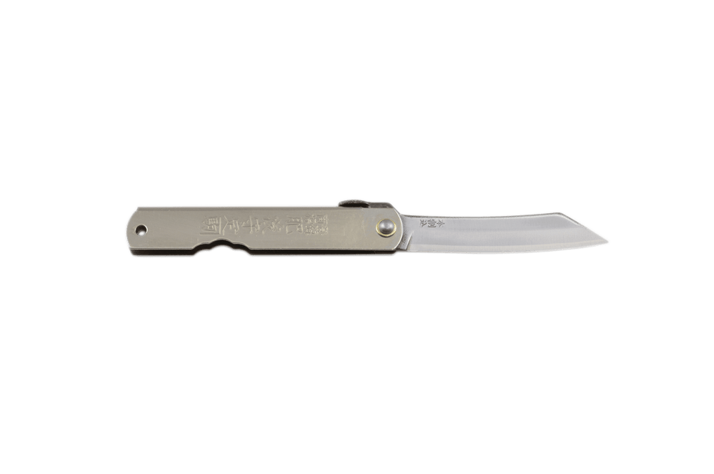 Higonokami Warikomi Silver Couteau de poche