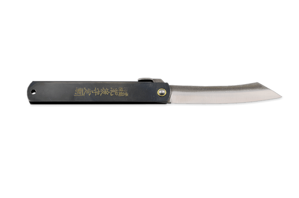 Higonokami Zenkou Black Couteau de poche