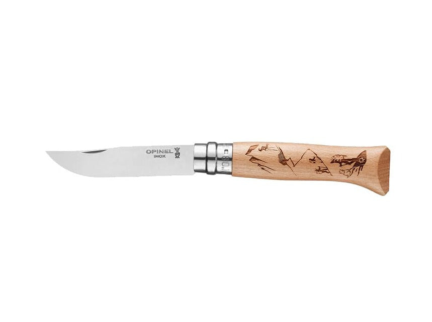 Hiking Sport Montage #8 Opinel Knife 80mm