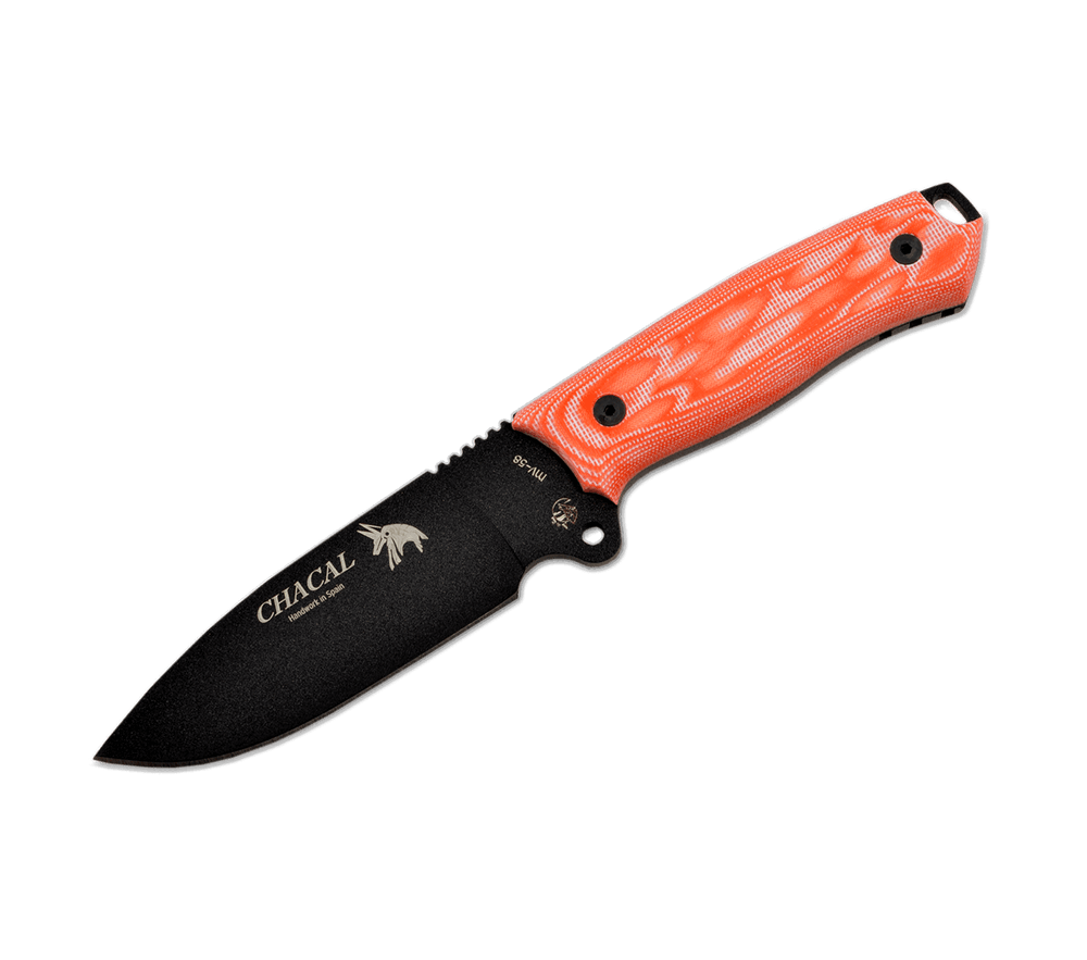 J&V Chacal Piel Micarta Knife 125mm