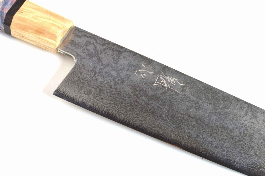 Kaishin personnalisé Hontanren Kiritsuke (Nami) 240 mm