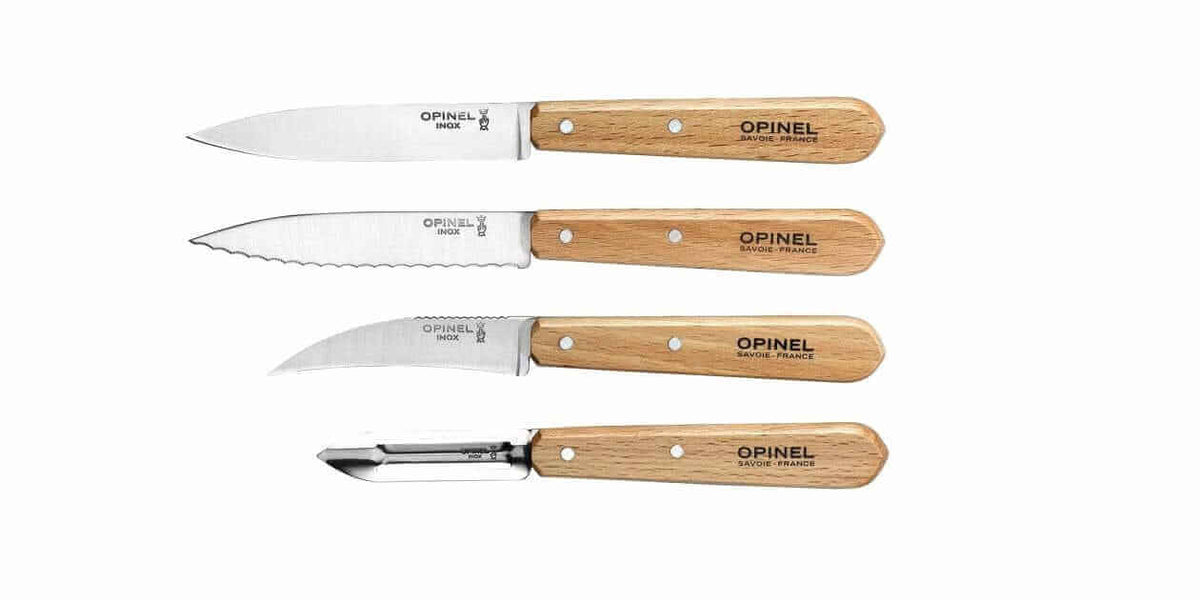 Couteau Opinel N°2 INOX - Lame Inoxydable - Manche Bois Naturel - Taille Miniature